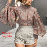 Women Big Lantern Sleeve
