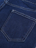 Classic High Waist Flare Jeans-Outfit