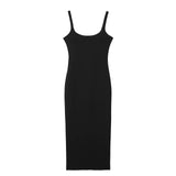 New Spring Style Looks Like A Well-Fitting Medium-Long Version Suspender Dress 2289707-Outfit