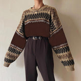 90's Aesthetic Sweater-Outfit