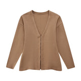 2024 New Loose-Sleeved Knitted Coat 5536160 Knitted Miniskirt 5536161 Suit-Outfit