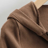 Women Sexy Long Sleeve Slim Hoodies Solid Two Pieces New Mujer Korean Style Students Chic Camisole Trendy Clothes