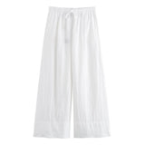 Summer Baggy Shirt 4877078 Wide Leg Trousers 4877101-Outfit