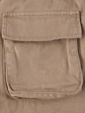 Vintage Multi Pocket Patched Cargo Jeans-Outfit