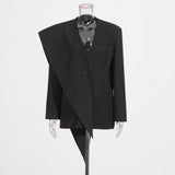 Fongt 2025 Autumn And Winter New High-End Oscarb Shawl With A Buckle Suit Jacket Women's
