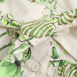 New Shirt-Style Printed Belt Dress 2183058-Outfit