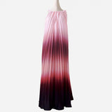New-Coming Spring Summer Spaghetti Strap Sleeveless A-Line Ankle-Length O-Neck Women Dresses Holiday Beach