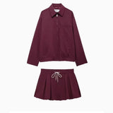 Fongt Women's Explosive Collar Zipper Pocket Long-Sleeved Coat