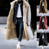 Fongt Winter New Imitation Fur Man Coat Station Explosion Thick Coat Four-Color Eight-Code Independent