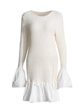 French First Love Dress 2025 New Shenzhen Nanyan Oil Fashion Collar Horns Sweet Style Dress Women's