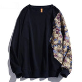 S-3XL Couple Harajuku Hoodies Spring Fall Women Patchwork Fashion Bear Sweatshirts Female Long Sleeve Pullover