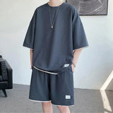 Boy Sweatshirt & Sweatshorts Two Piece