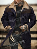 Fongt Autumn And Winter Men's Coat Velvet Jacket More Pocket Coat More Color?