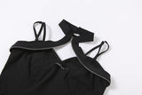 Irregular Cutout Y2K Tank Top-Outfit