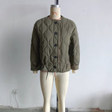 Fongt And Winter Explosion Street Fashion Loose Quilt Cotton Jacket