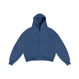 Fongt Casual Simple Couple Fashion Hoodie Zipper Jacket Loose Jersey Trousers