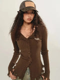 Grunge Corduroy Distressed