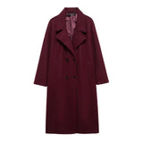 Fongt Autumn New Women's Fashion Solid Color Soft And Loose Coat