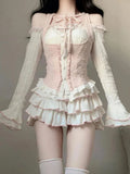 Top & Mini Skirt Two Piece