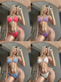 2024 New Board Terry Cloth Pearl String Sexy Small Fresh