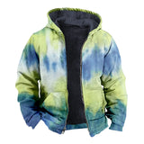 Fongt Solid Color 3D Print Digital Print With Hoodie Cotton Suit-Outfit