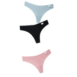 G-string Panties Cotton Women's Underwear Sexy Panties Female Underpants Thong Solid Color Panty Lingerie T Back