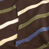 Aesthetic Fairycore Striped Zip Up Hoodie-Outfit