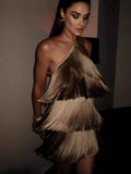 Fashion Hanging Neck Tux Dress Spring And Summer