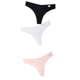 G-string Panties Cotton Women's Underwear Sexy Panties Female Underpants Thong Solid Color Panty Lingerie T Back