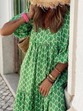 Floral Print Summer Holiday Beach