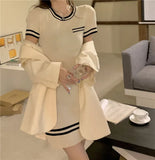 Fongt Temperament Sexy Knitted Dress Women's Summer 2023 New Niche Design Chic Skirt A Word
