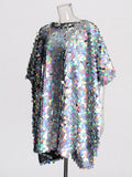 Easier Large-Size Skirt 2025 New Fashion Collage Design Jacket Short Dress