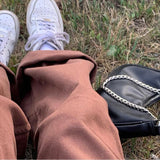 Retro Brown Pants-Outfit