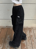 High Waist Pocket Cargo Pants-Outfit