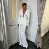 Fongt New Women's Clothing Mature Temperament Commuting Solid Suit Suit