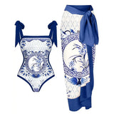Fongt One-Piece Bikini Suit Women's Bikini Three-Piece