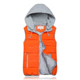 2024 Autumn And Winter Cotton Horse Clip Korean Version Large Size Vest Female Vest Short Thermal Vest-Outfit