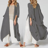 Kimono Casual Loose Solid Long