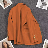 Fongt Spring And Autumn New Pink Suit Jacket Female A Button Casual Temperament Small Spring Suit Tide-Outfit