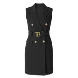 Fongt Suit Vest Women's Small Vest Spring And Autumn New Repair Outside The Female Red Short Female Horse Clip Small