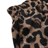 Leopard Printed Casual Loose Muslim Sets ZANZEA Women Full Sleeve Blouse Long Pants 2022 Party Suits Islamic