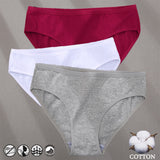 Panties Jacquard Design Pattern Women Panties Underwear Sexy Female Lingerie Briefs Solid Color Intimate Pantys for