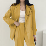 Fongt Suit Jacket Female 2024 New Spring And Fall Korean Version Chic Small Suit Jacket Design Sense Minority-Outfit