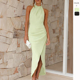 Fongt Spring And Summer High-End Women's High-End Long Dress Dress Women + Inside
