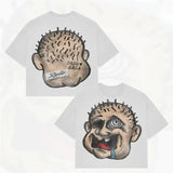 Printing Of Men's T-Shirt Blutosatire Billdog Cotton Oversized Picture-Outfit