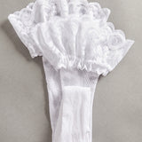 Tranly Tranly Dress Role-Playing Lace Lace Tie With Open
