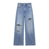 Fongt Homemade New Women's Wears Claw Decorations Easier Mid-Rise Jeans 8197021400