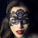 Beauty Mask Half Face Eye Yarn Crown Eye Mask Black Lace Queen Masquerade Princess Party Annual