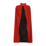 Cloak Costume Double-sided Cape Vampire Cosplay Fancy Dress Decoration 2021 Horror Atmosphere Robe Unique Party