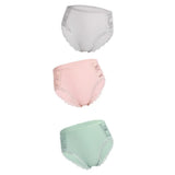 Hot Sale Cotton Panties Comfot Seamless High Waist Women's Panties Solid Lace Briefs Underwear Sexy Plus Size